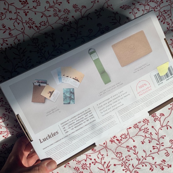 Yoga block, yoga, strap, yoga, exercise cards - Picture 4 of 9